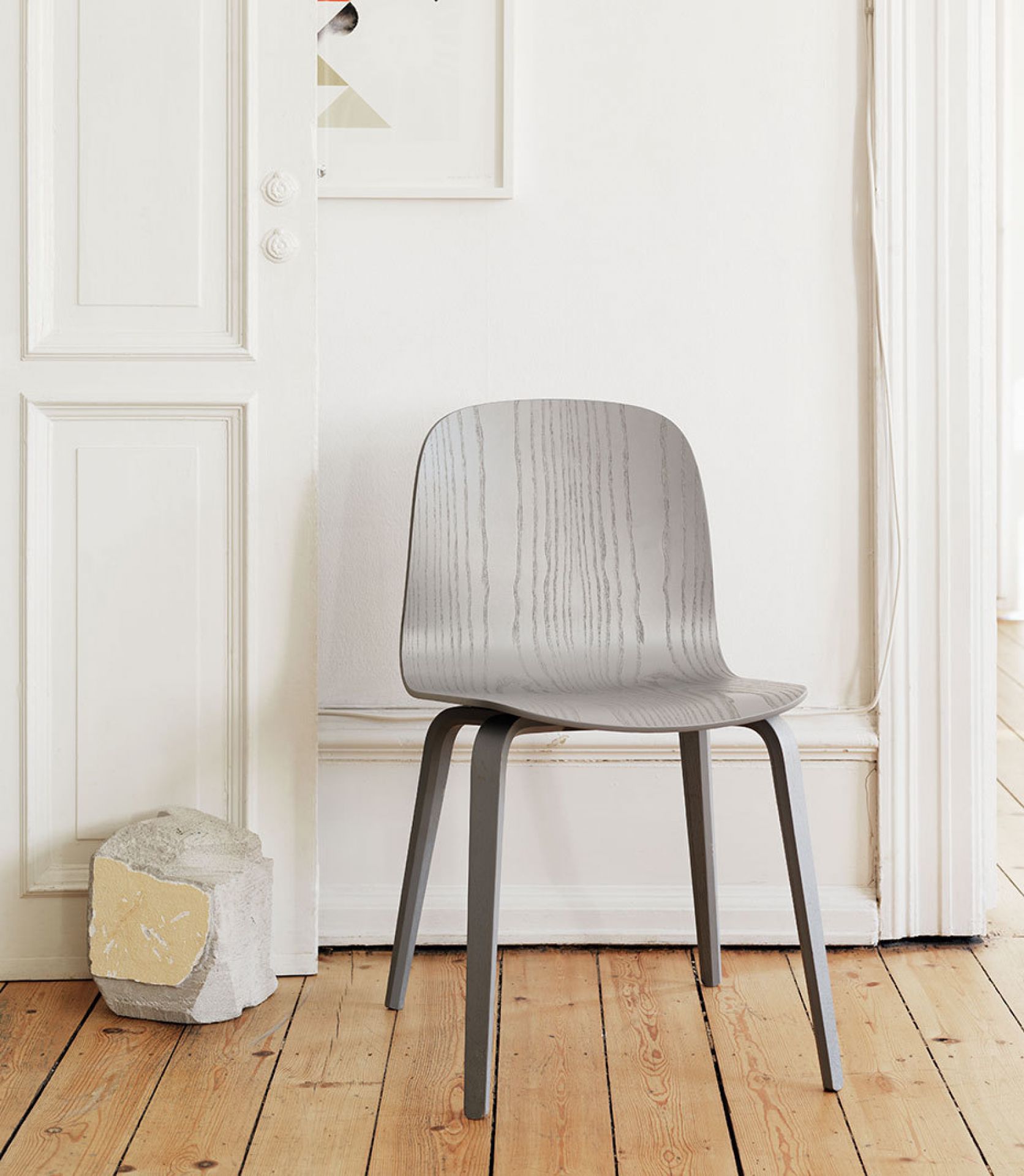 Visu Chair Wood Base Stuhl Muuto