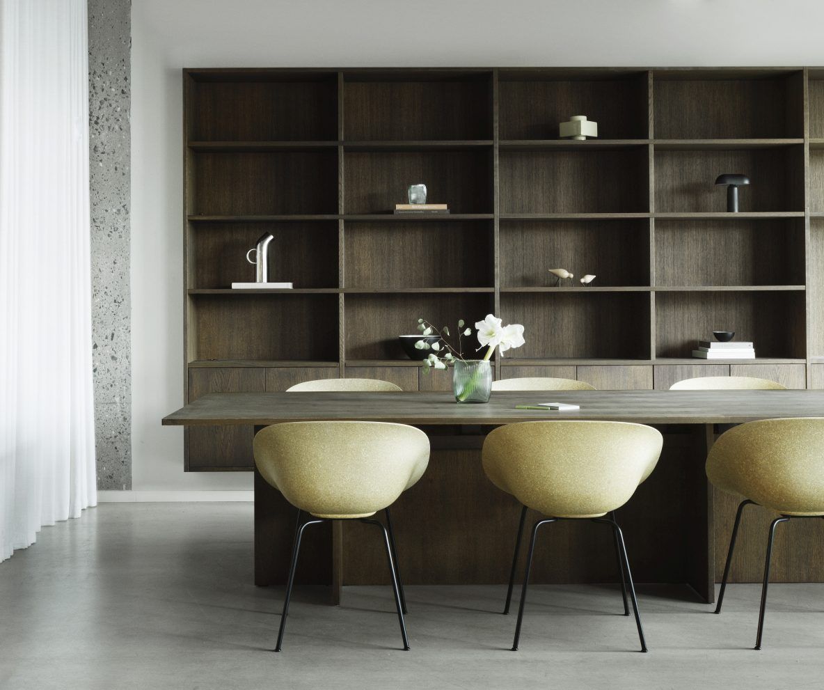 Mat Armchair Steel Armlehnenstuhl Normann Copenhagen