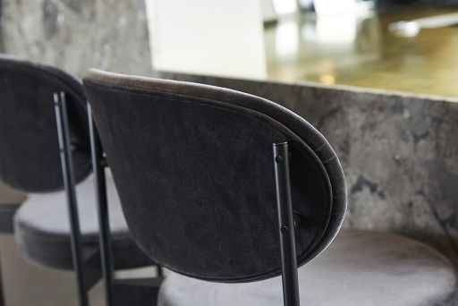 Series 430 Bar Stool Barhocker 75 cm SCHWARZ / REMIX 123 Verpan EINZELSTÜCK