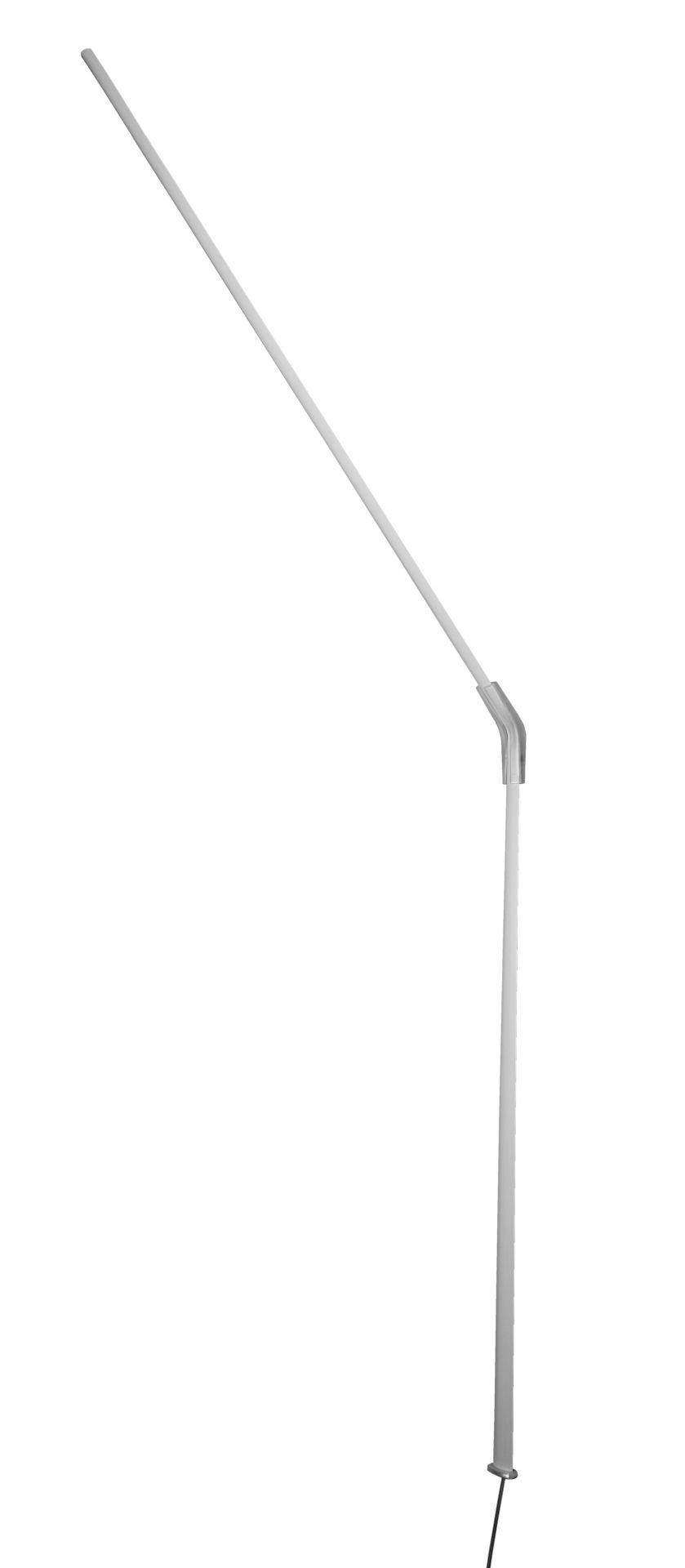 Weiße Measure Light Wandleuchte von Ingo Maurer, minimalistische Designlampe für Wandmontage.