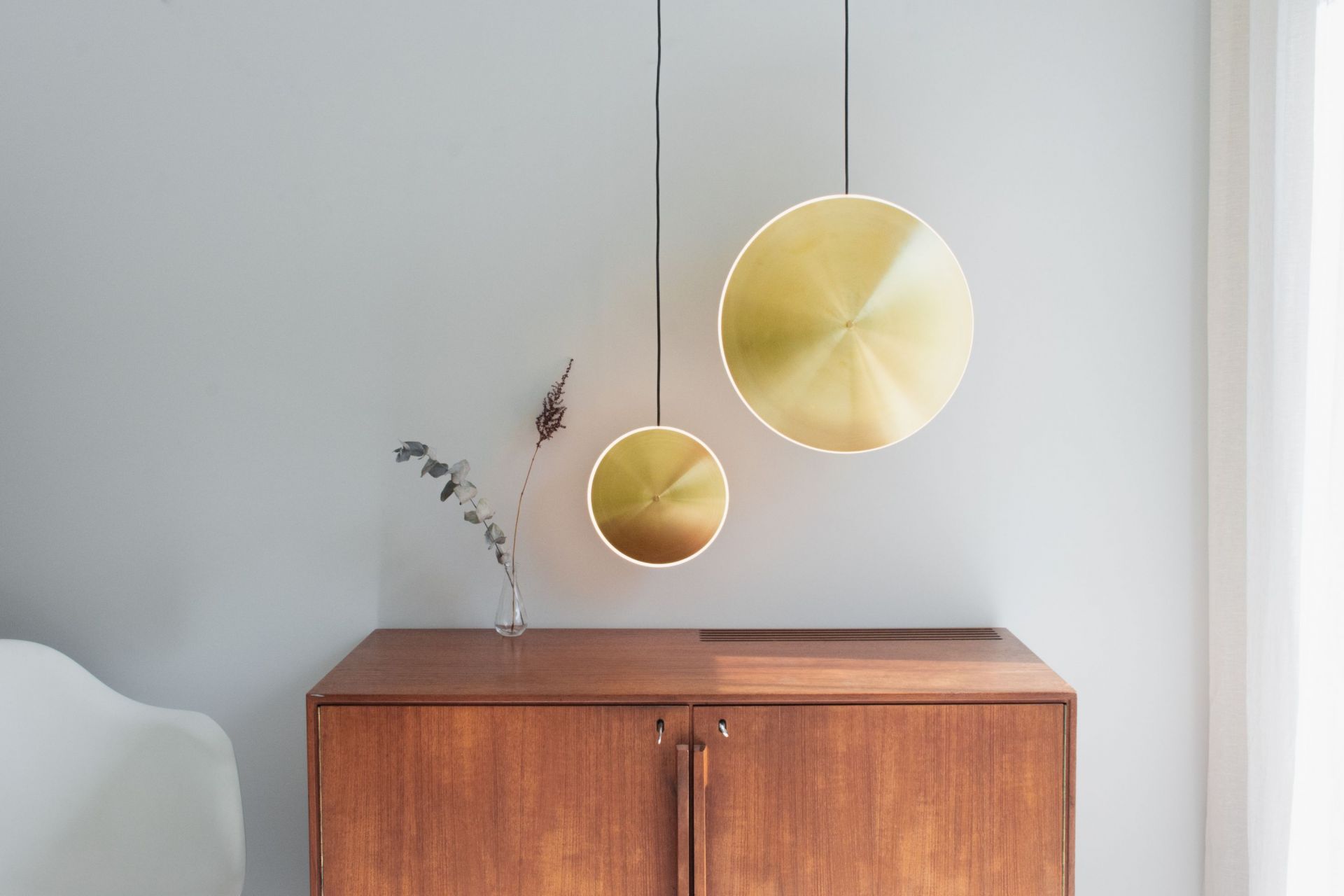 Dish6v Chrona Hängeleuchte Messing Graypants