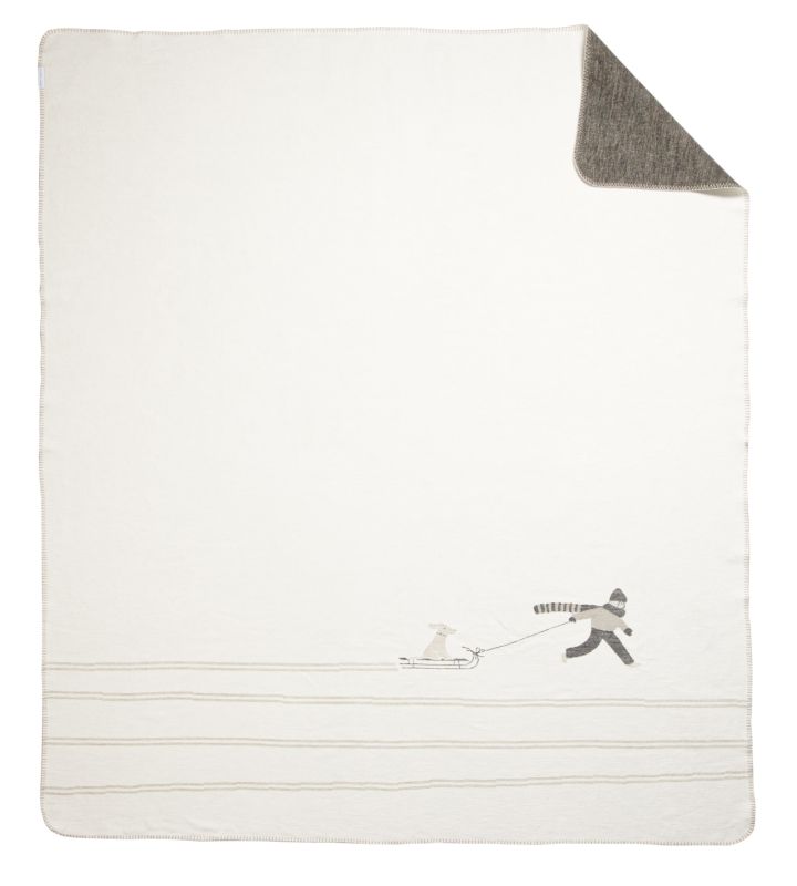 Decke Hundeschlitten Räder 