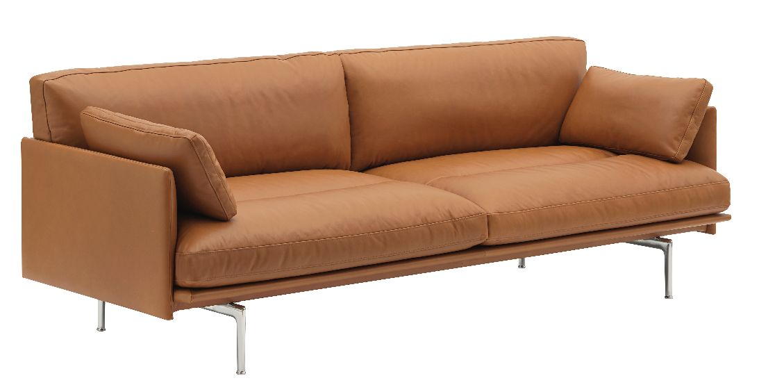 Outline Soft 3-Sitzer Sofa Muuto  