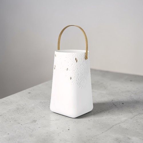 Laterne Laubdach Räder