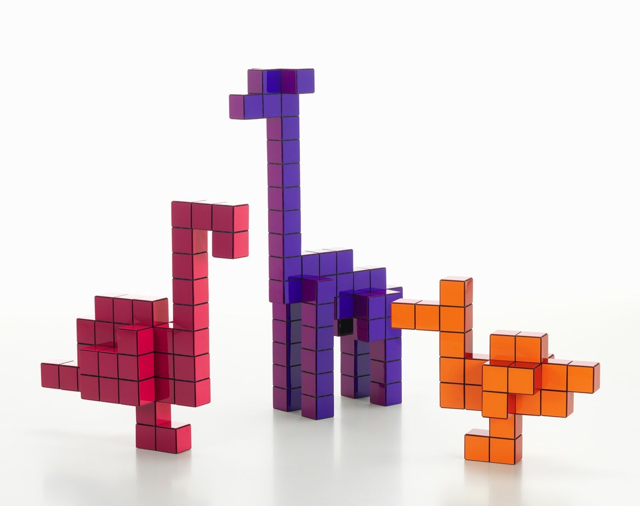 Panton Cubes Duck Duoton Skulptur / Tierfigur Vitra