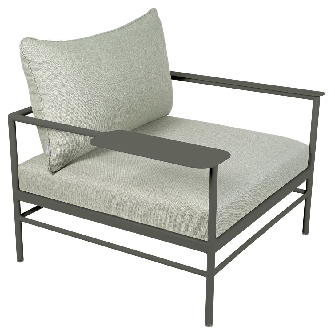 Rivage Lounge Sessel mit Armlehnen Outdoor Fermob