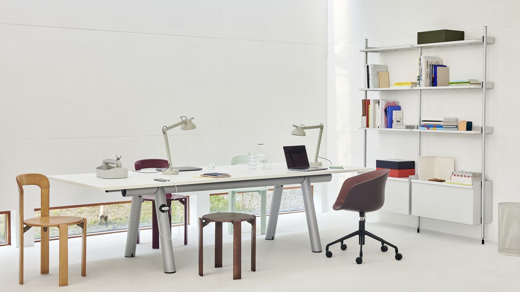 Boa Table Tisch B 280 x H 75 cm Hay