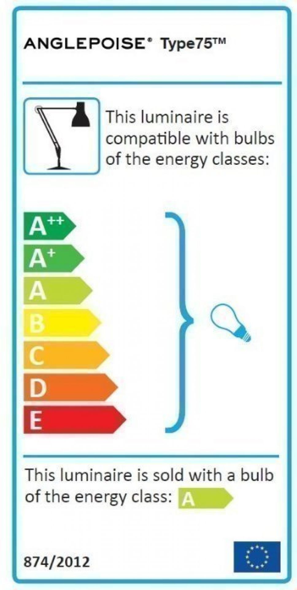 Type 75TM Paul Smith Edition 3 Tischleuchte Anglepoise EINZELSTÜCK