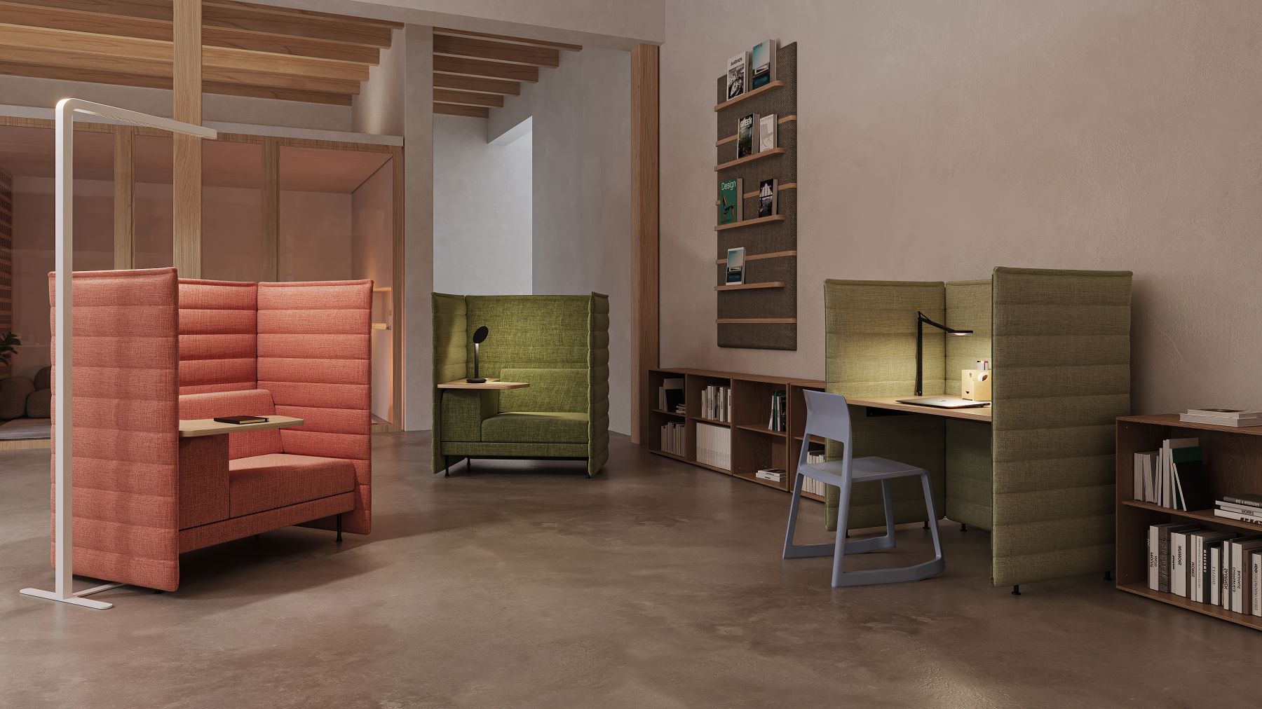 Parrot Table lamp Tischleuchte Grau