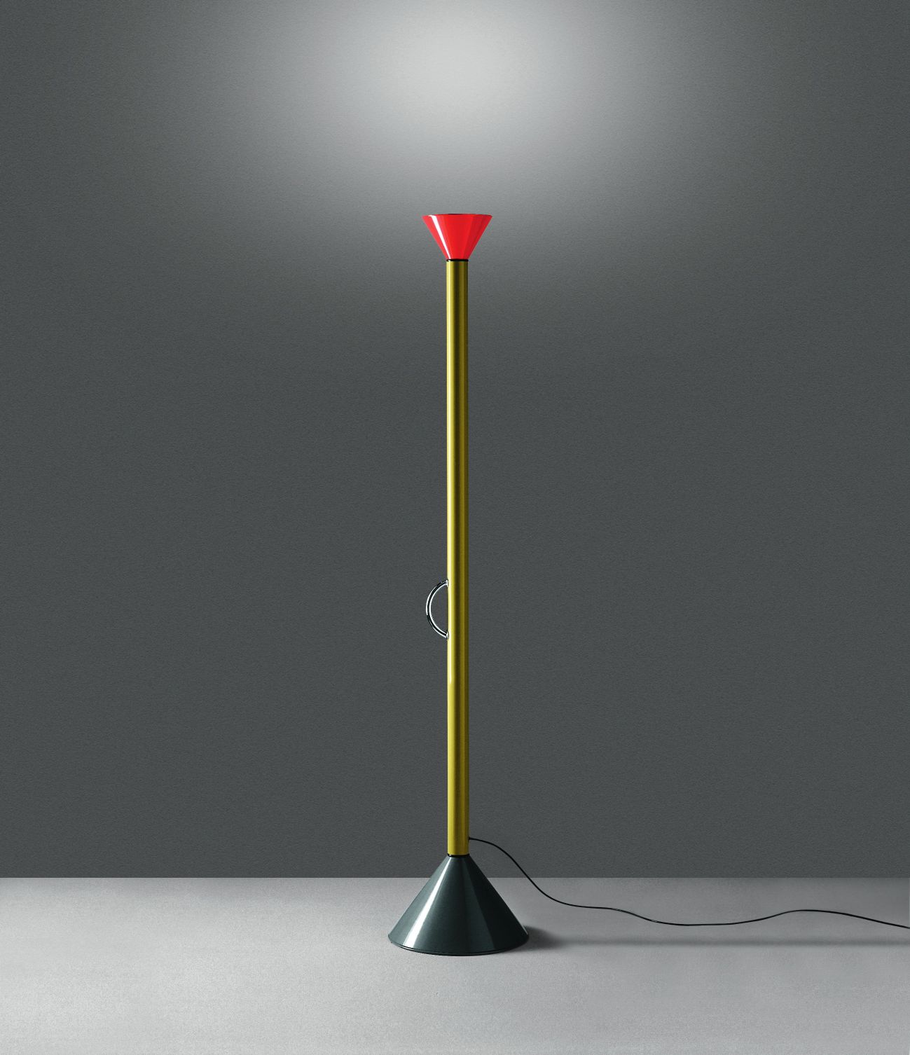 Callimaco LED Stehleuchte von Artemide, mehrfarbig, modernes Design für Wohnzimmer und Büro.