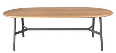 SO’O Esstisch aus Eiche 220 × 95 cm (oval) Indoor Fermob