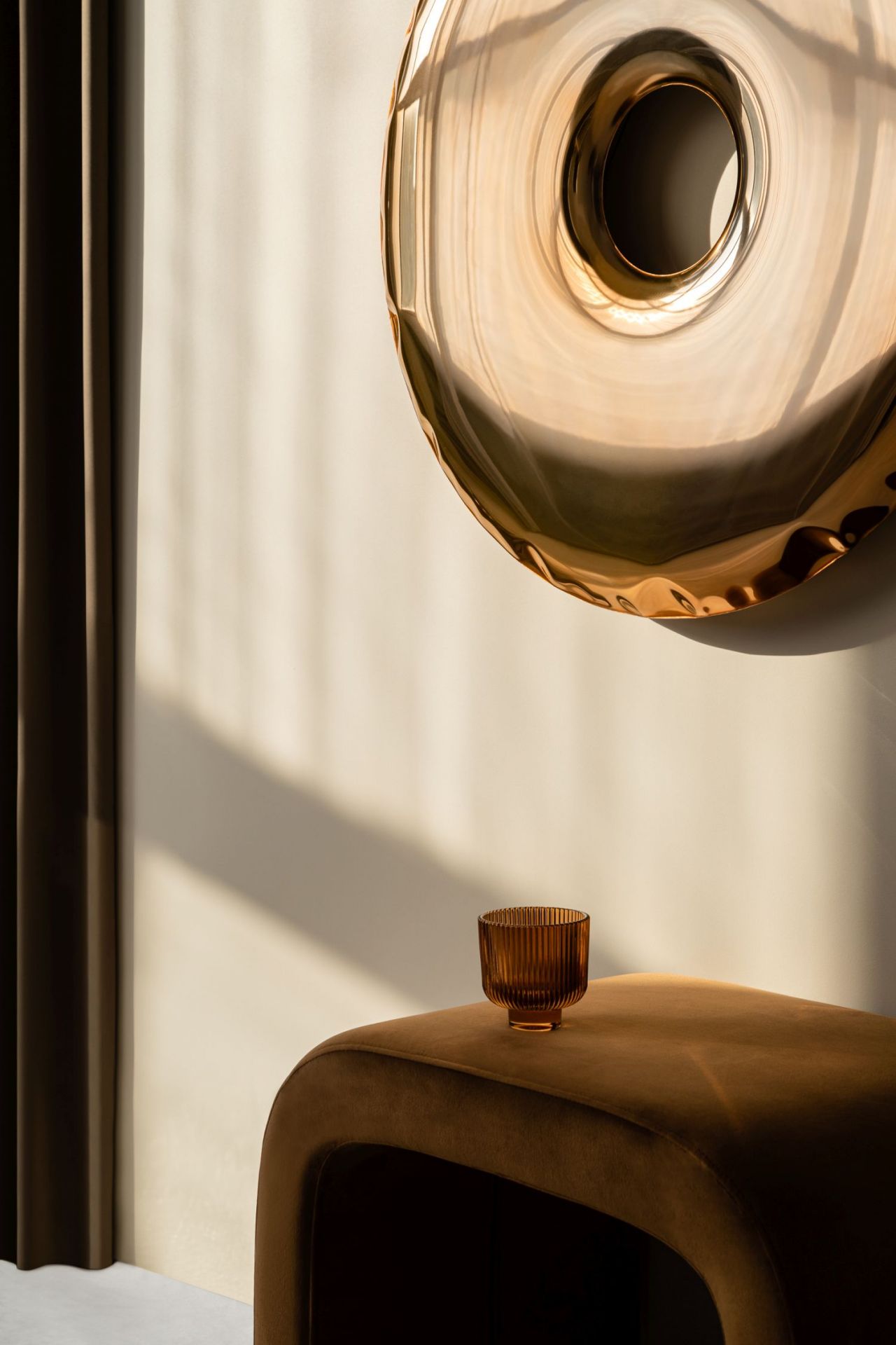 Rondo Spiegel Aurum Gold Zieta