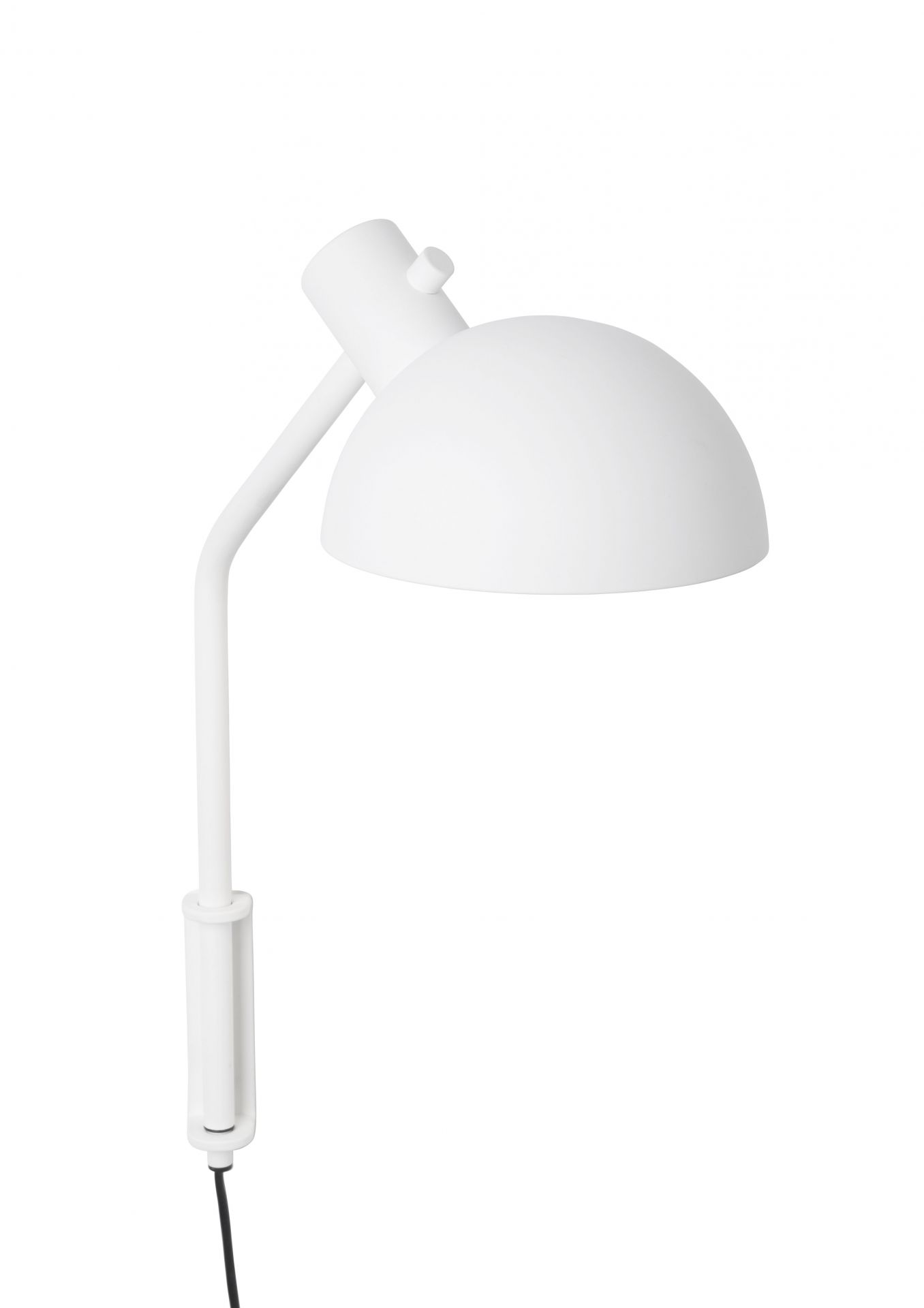 Weiße MO300 Wandleuchte von Carl Hansen & Søn. Moderne Wandlampe für Wohnzimmer und Schlafzimmer.