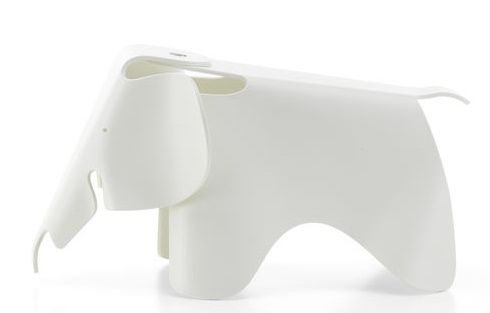 Eames Elephant Small klein RE Vitra Weiß