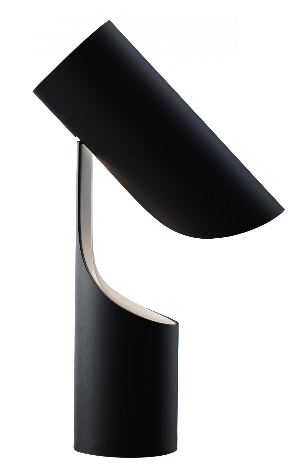 Schwarze Mutatio Tischleuchte von Le Klint: Moderne Designlampe für Schreibtisch oder Nachttisch.