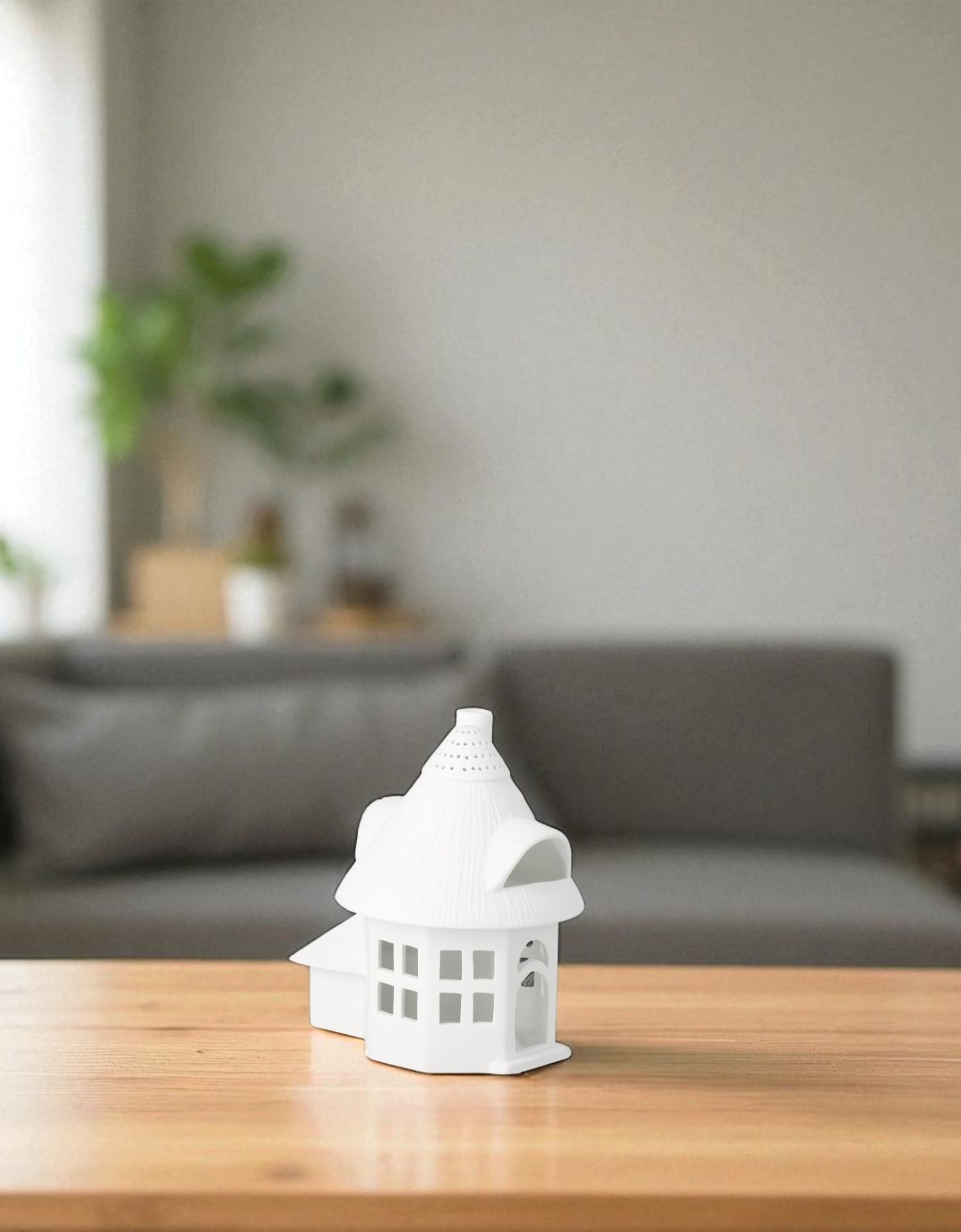 Lichthaus Reetdachturm Räder 