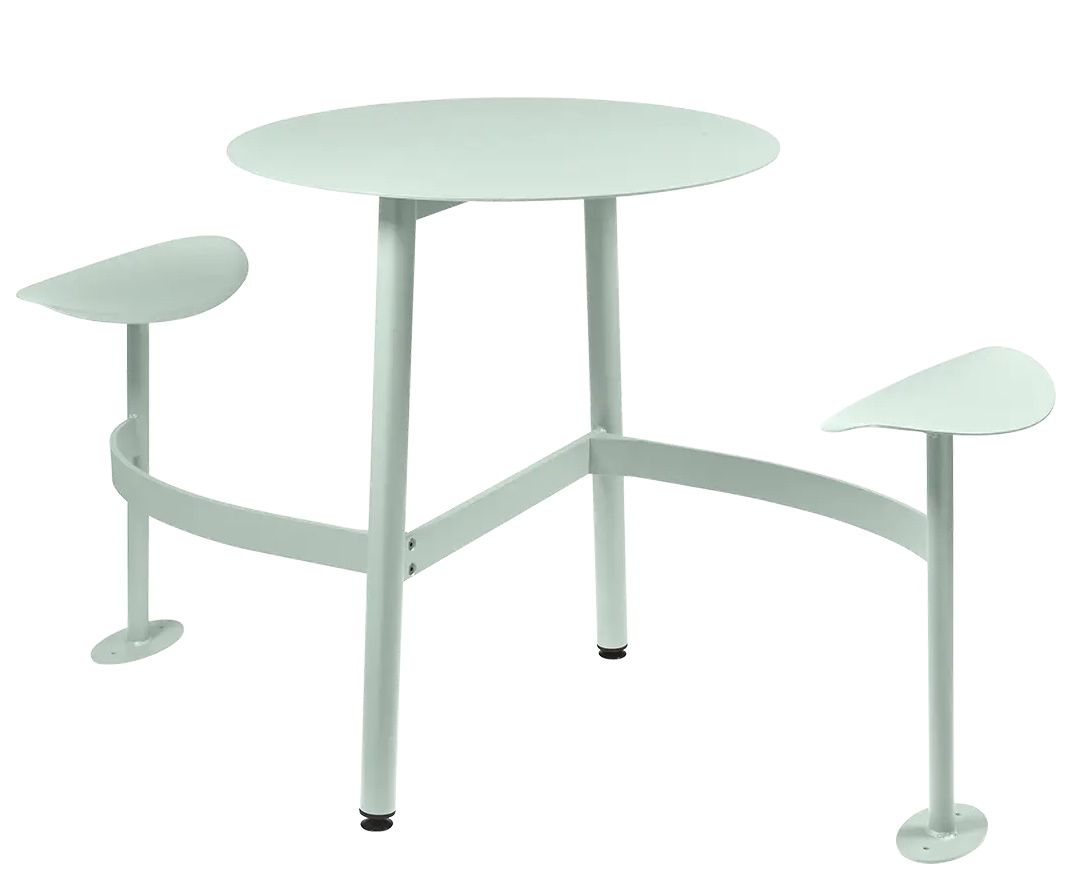 Bolder 2-Sitzer-Tisch mit Sitzflächen Outdoor Fermob