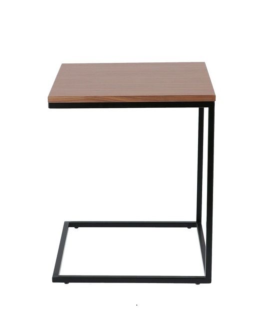 Flat Beistelltisch offen Schwarz / Eiche natur Jan Kurtz EINZELSTÜCK