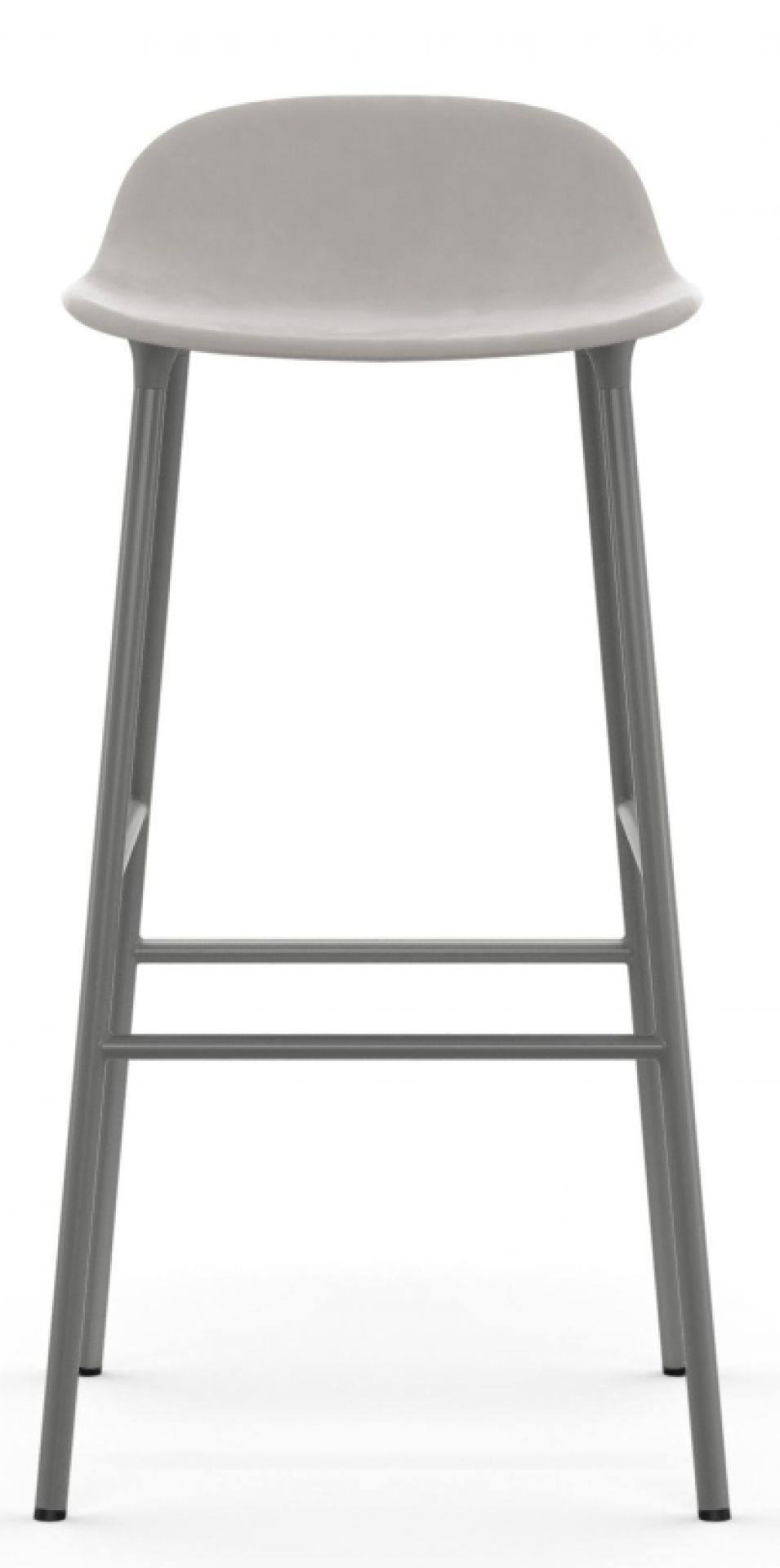 Form Barstool Barhocker H 75 cm Stahl Gepolstert Normann Copenhagen