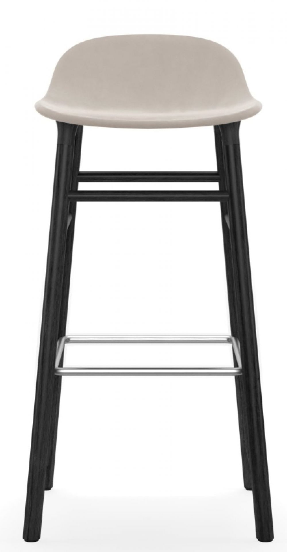 Form Barstool Barhocker H 75 cm Holz Gepolstert Normann Copenhagen