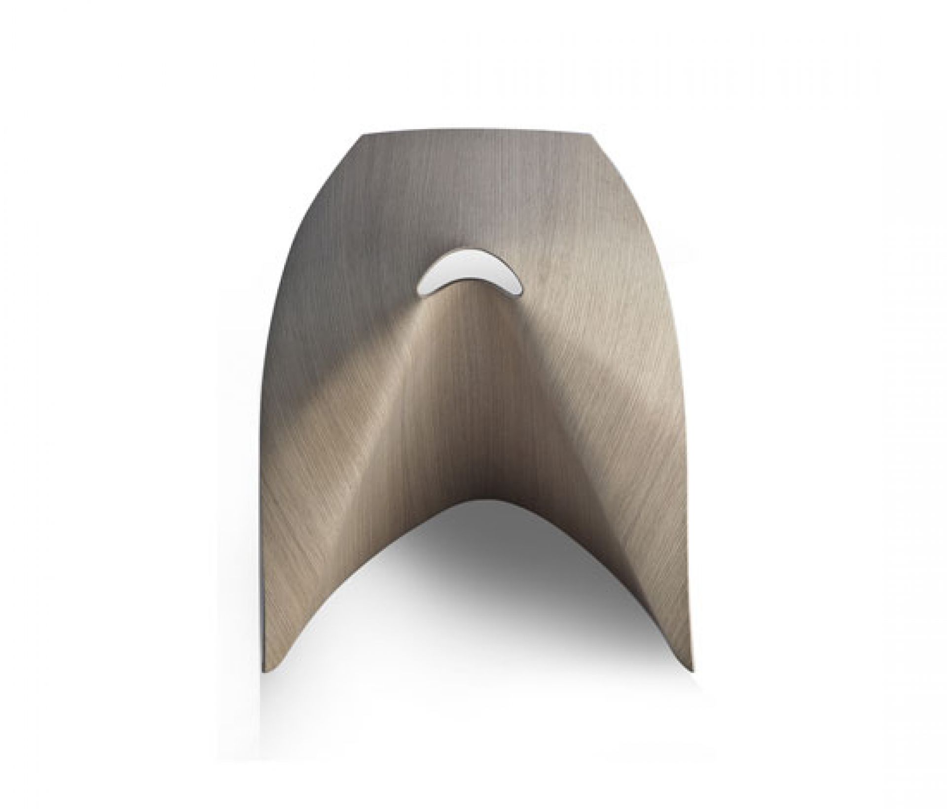 Moderner Hocker AP von La Palma, Holz, Griffloch, Design Hocker für Wohnen und Büro.