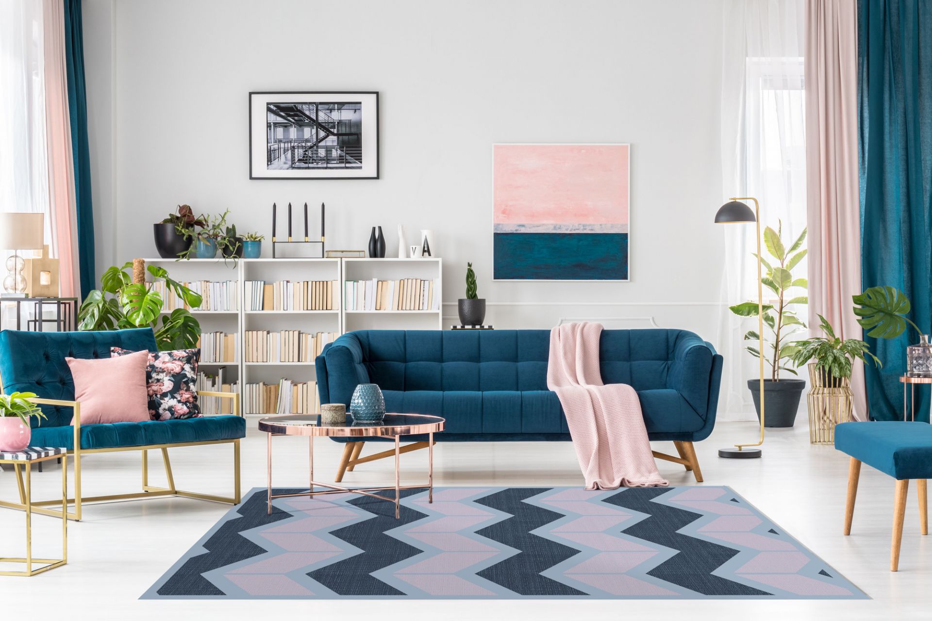 Matteo Vinyl Teppich Tiles Marrocan beige Contento EINZELSTÜCK