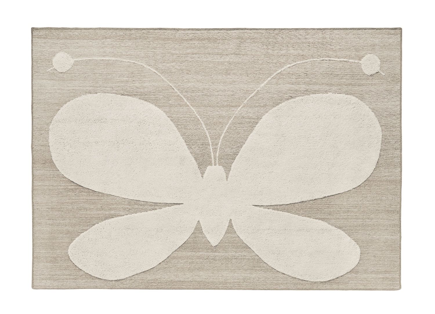 Butterfly Wool Teppich Nanimarquina