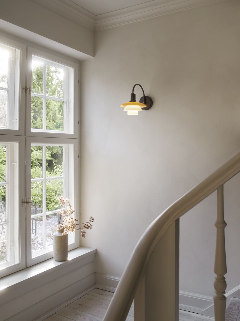 PH 2/2 Wall lamp Wandleuchte CENTENARY EDITION Amber/Opal White Louis Poulsen