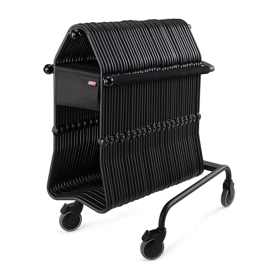 Chicago Transporthocker Paket inkl. Transportwagen Lectus