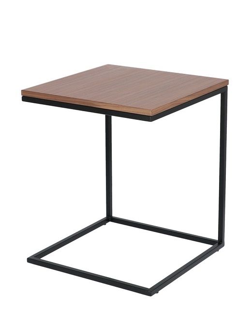 Flat Beistelltisch offen Schwarz / Eiche natur Jan Kurtz EINZELSTÜCK