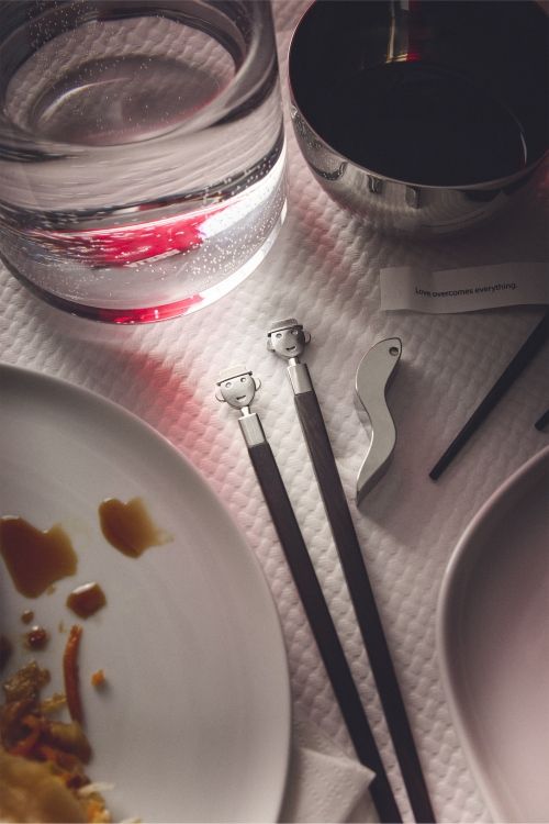 AM44SET2 Anna Stick Esstäbchen Alessi