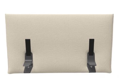 Vitra Anagram Panel, 90 cm, beige Stoffbespannung mit schwarzen Befestigungsclips. Schallabsorbierendes Akustikpaneel.