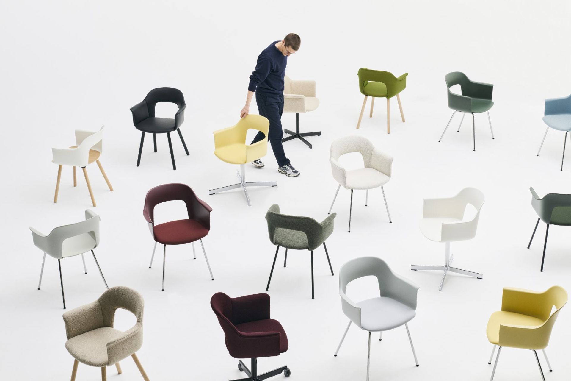 Layout Armchair 213 Armlehnstuhl Hay