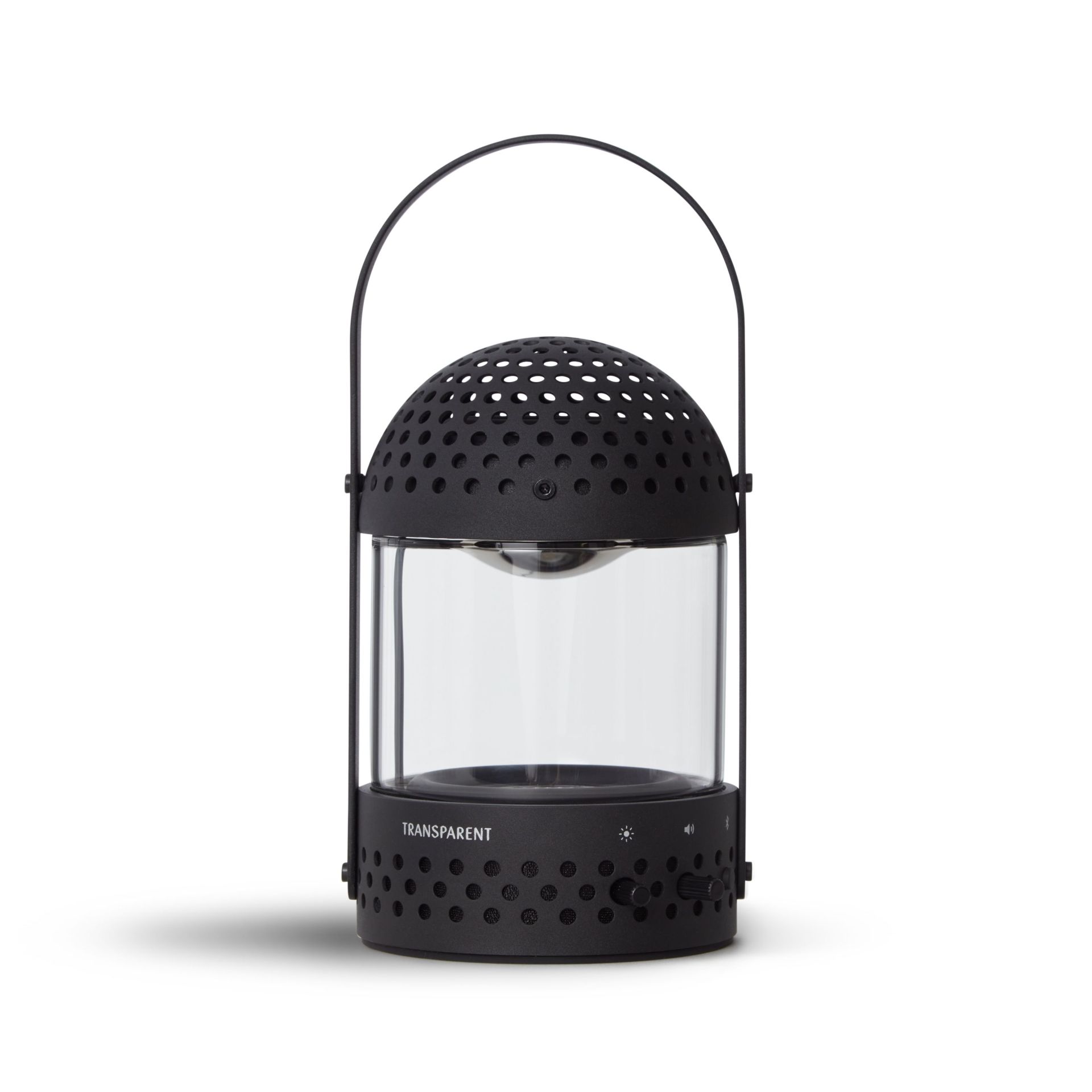 Leichter Lautsprecher Transparent schwarz