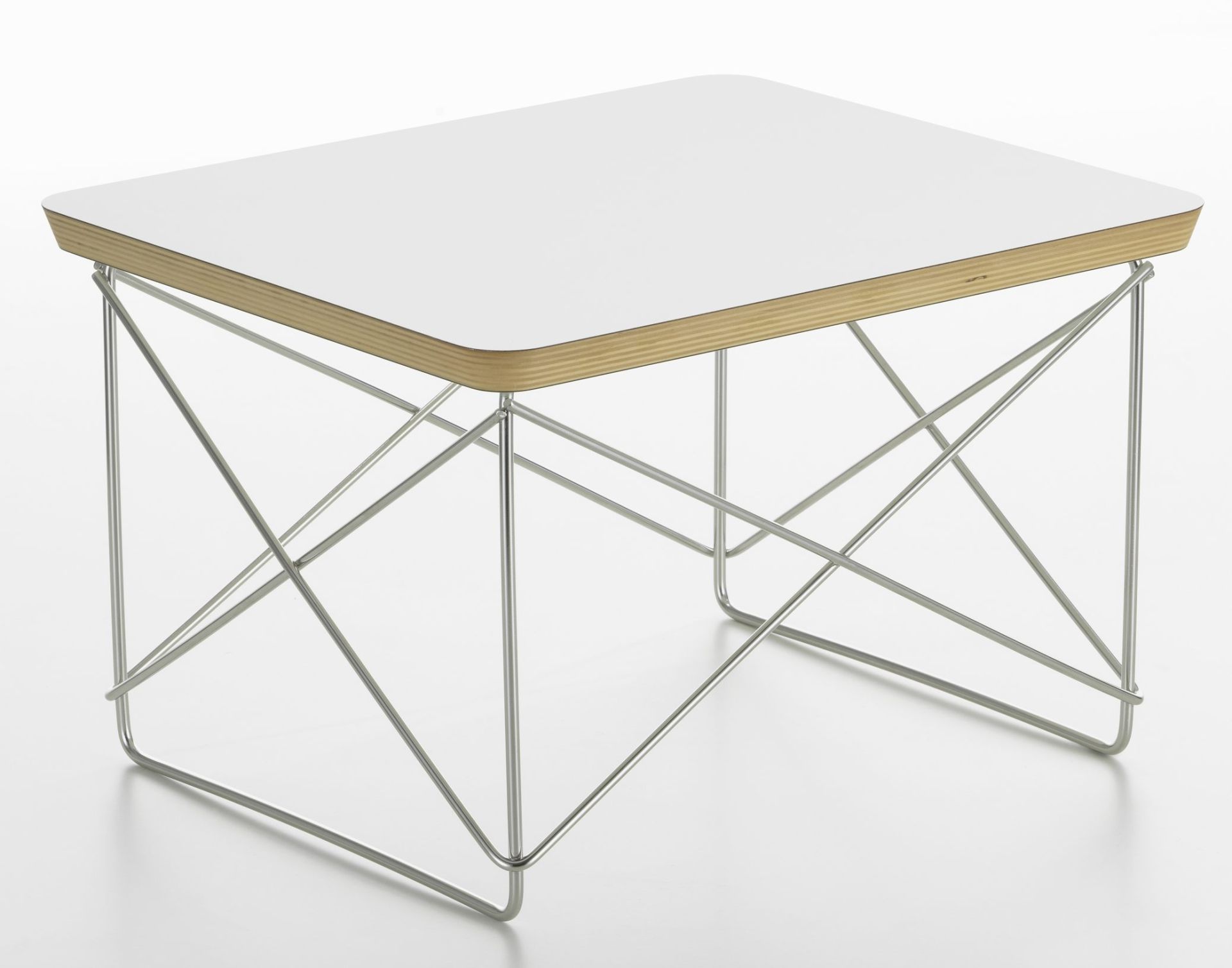 Occasional Table LTR Beistelltisch HPL Weiss Vitra 