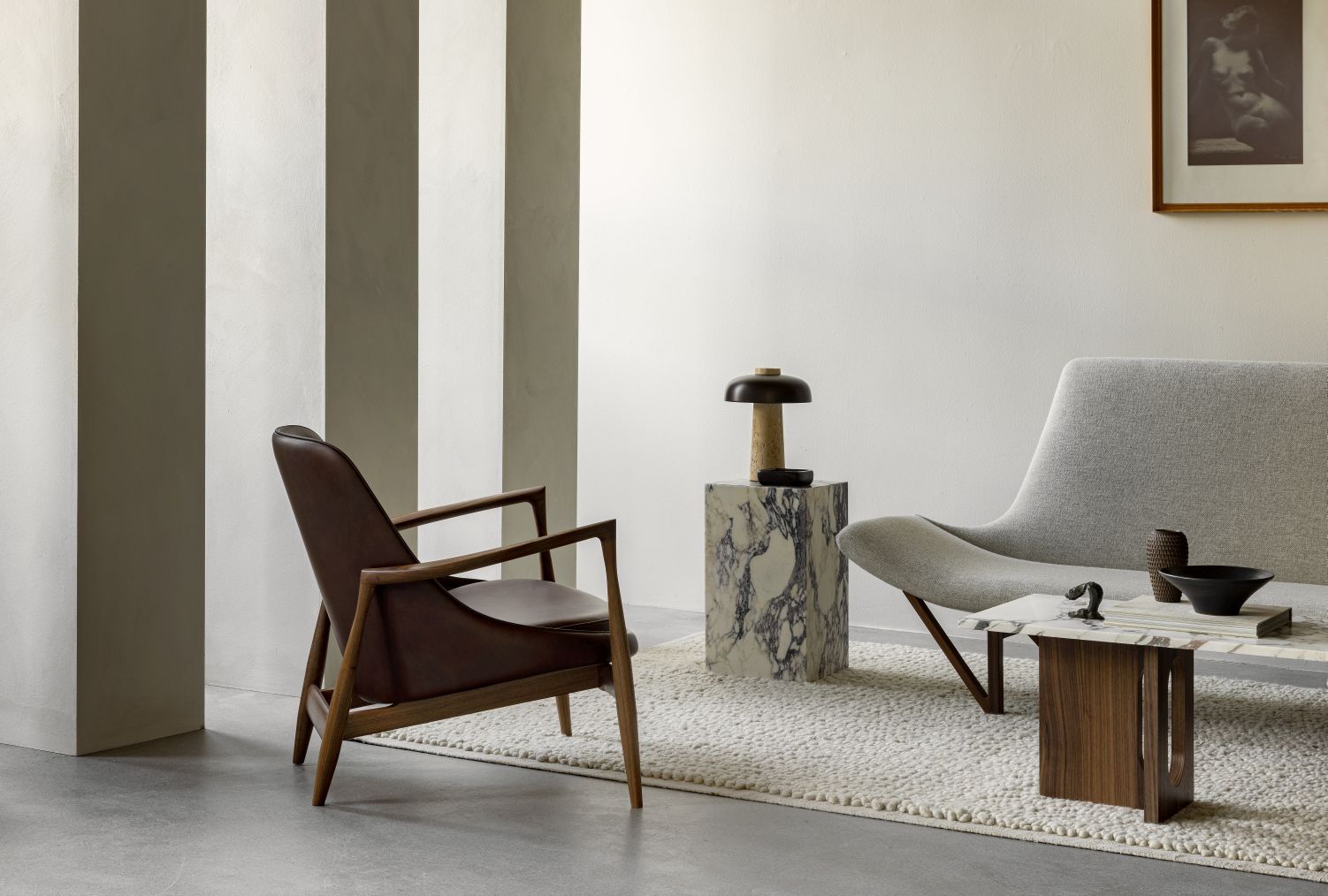 Reverse Tischleuchte Schwarz Audo Copenhagen