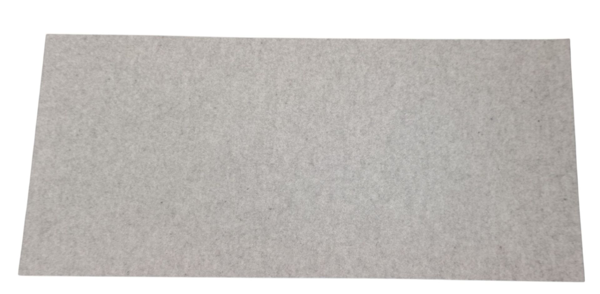 Hellgrau melierte Sitzauflage für USM Möbel, 73,5 x 33,5 cm, Einzelstück.