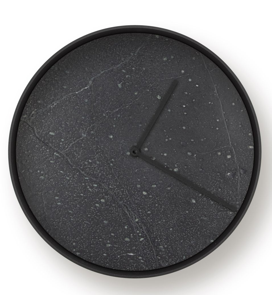 MJ01 Wanduhr Klein Janua Schwarz - Infinity