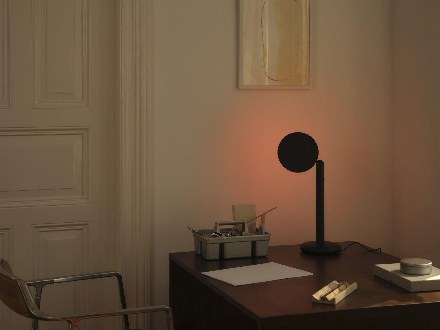 Parrot Table lamp Tischleuchte Grau