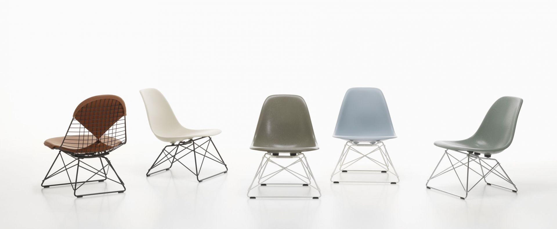 Eames Plastic Side Chair LSR Stuhl Vitra