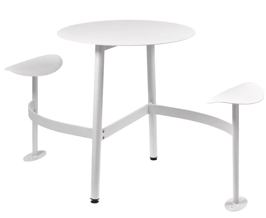 Bolder 2-Sitzer-Tisch mit Sitzflächen Outdoor Fermob