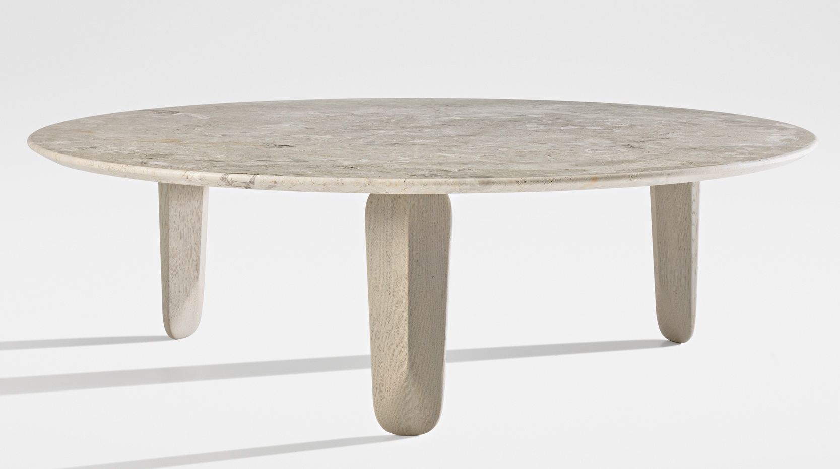 Kuyu Marble Rund Marmor Couchtisch Rund Zeitraum