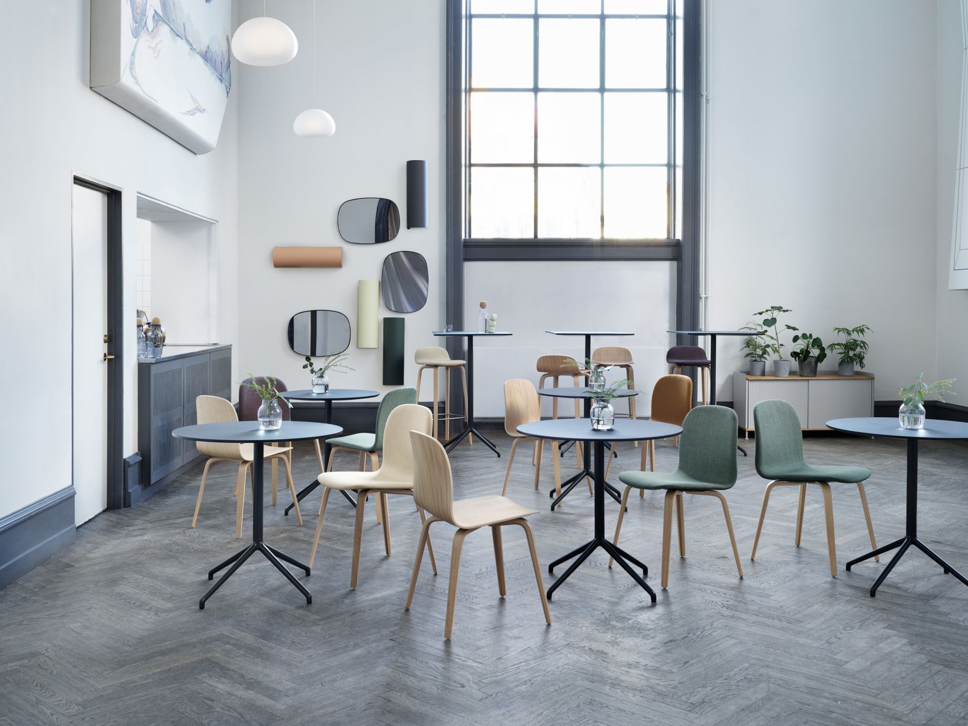 Visu Chair Wood Base Stuhl Muuto