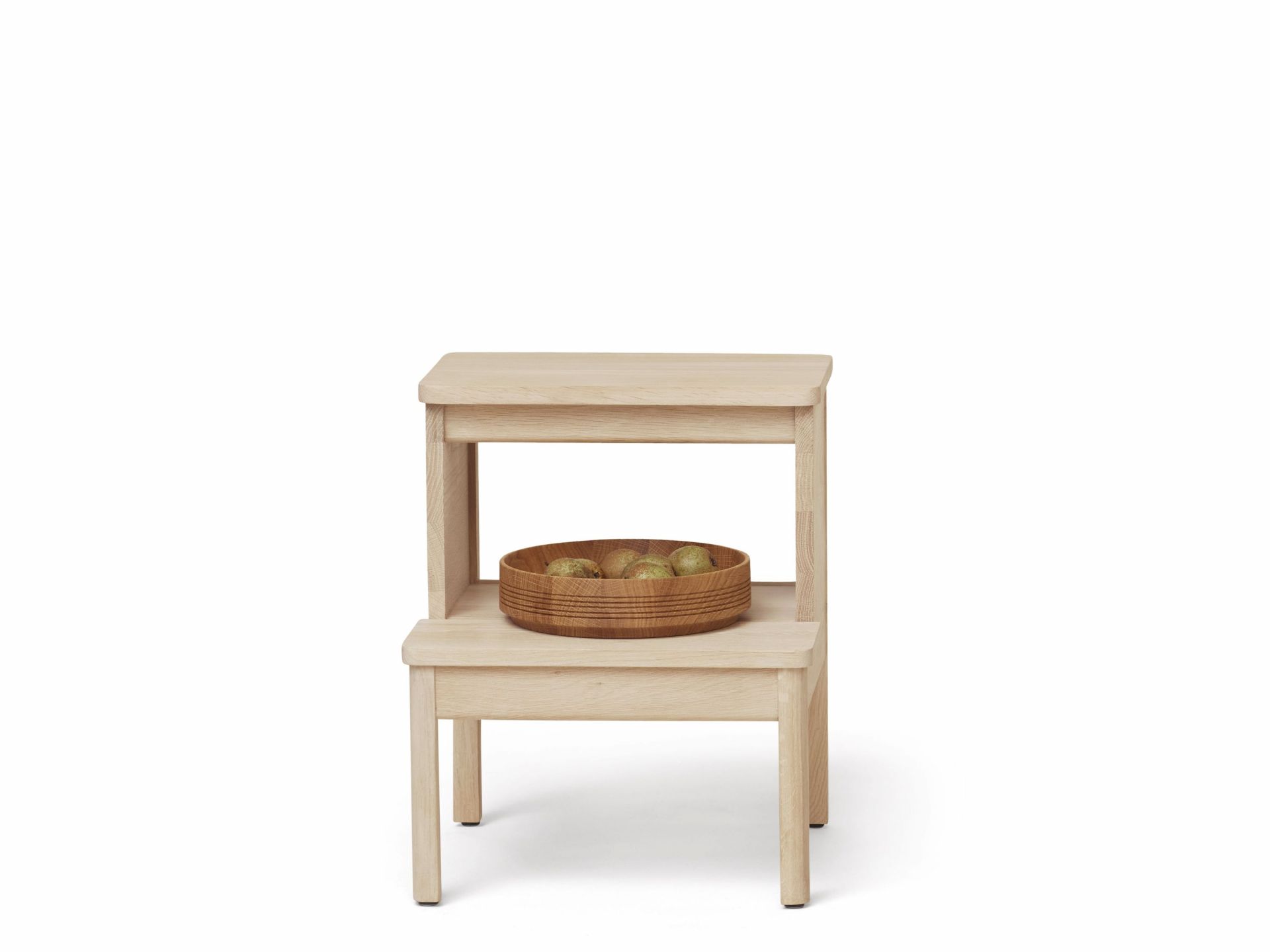 A Line Steighocker Eiche weiß geölt Form & Refine