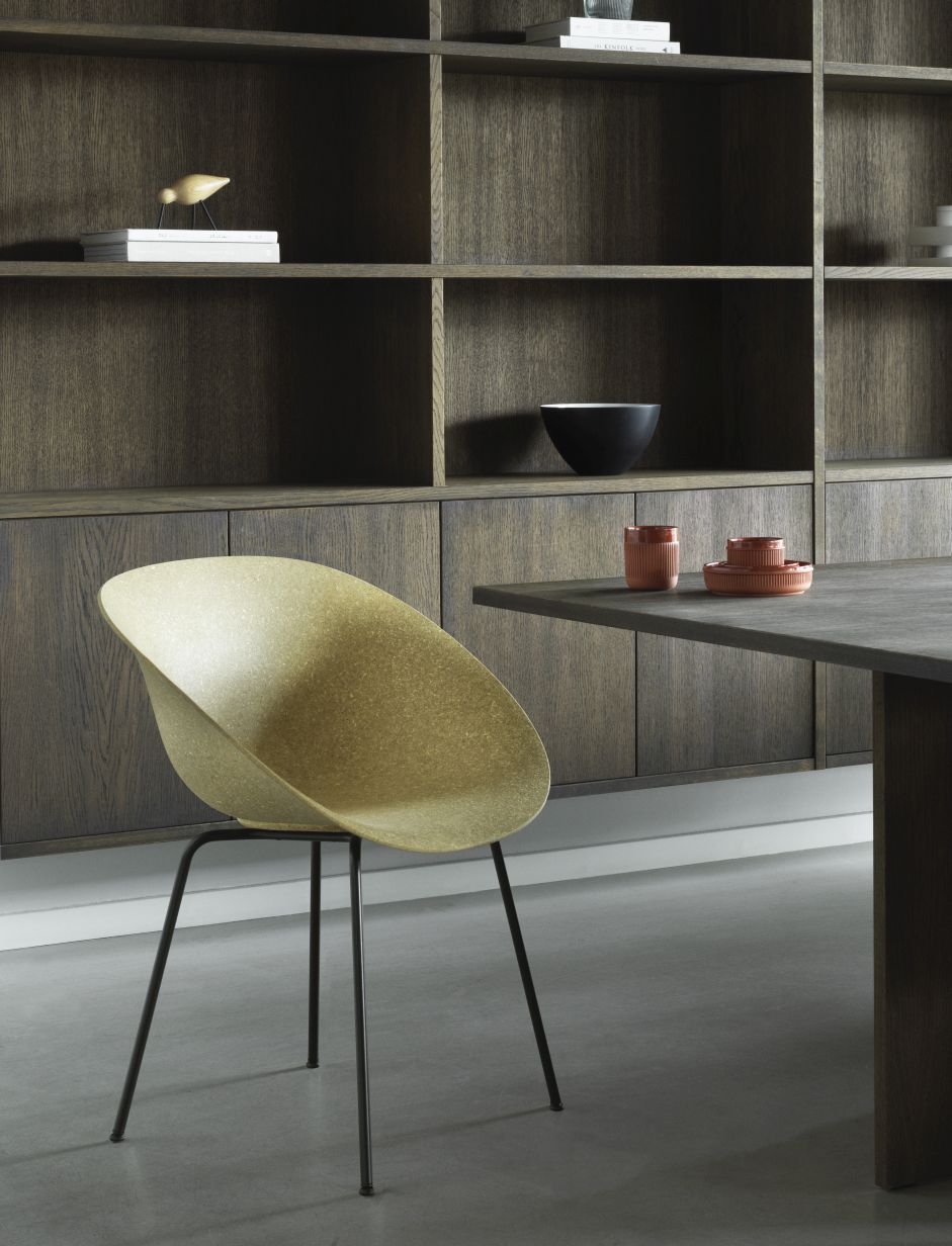 Mat Armchair Steel Armlehnenstuhl Normann Copenhagen