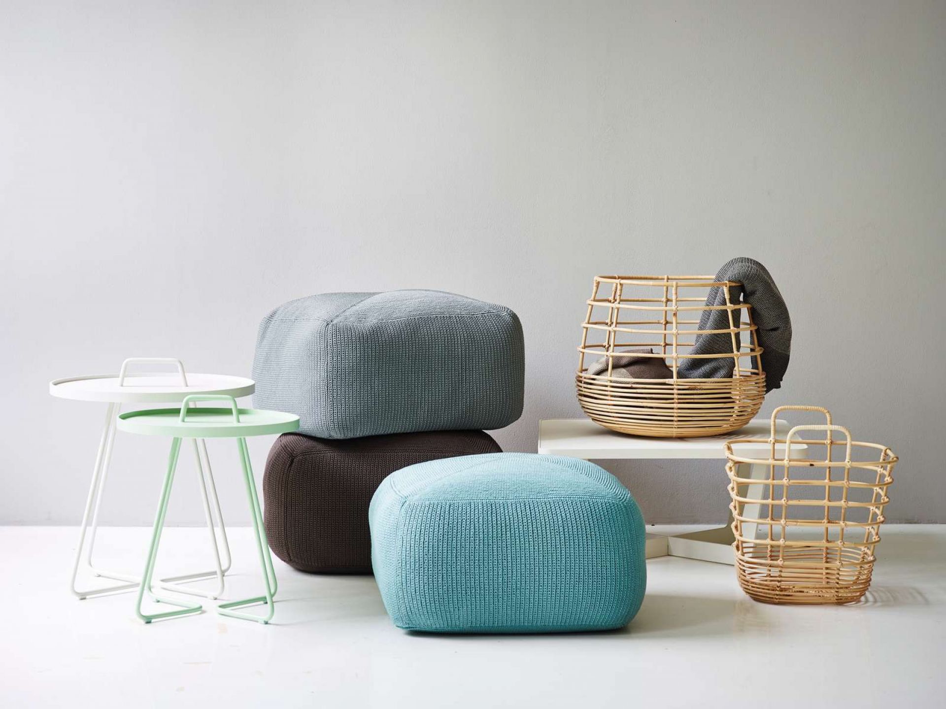 Divine Outdoor Hocker Cane-Line