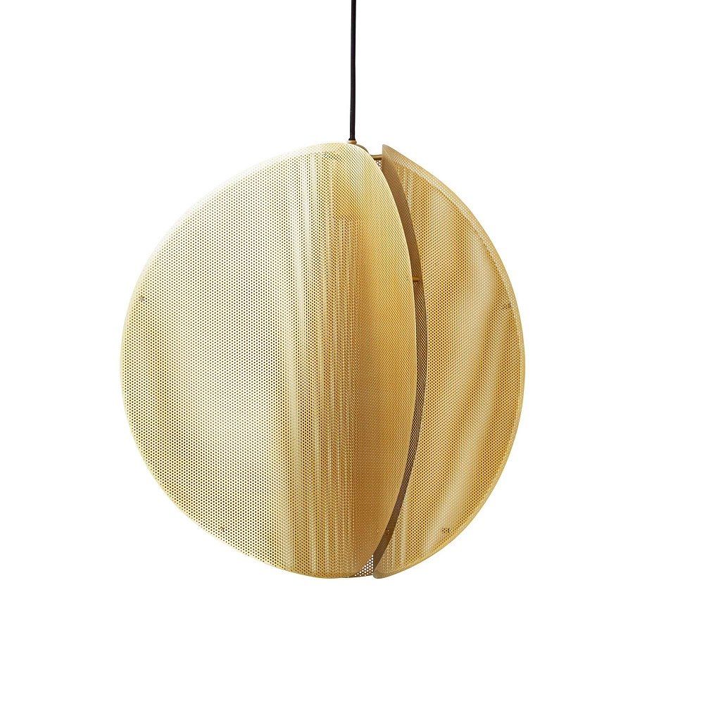 Goldene Proxima Pendelleuchte von Please Wait to be Seated, moderne Hängelampe aus Metall.