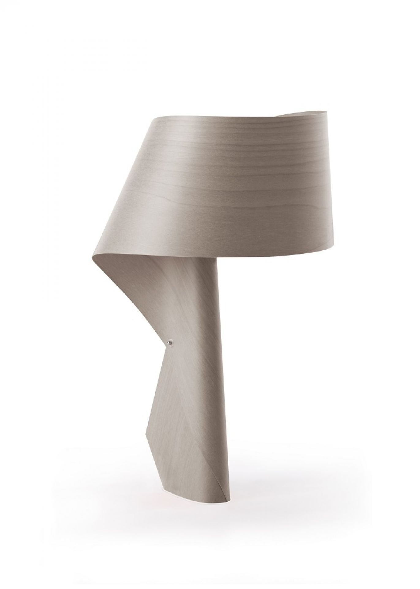Graue Air Table Tischleuchte von LZF Lamps: Moderne Holzleuchte für Wohnzimmer und Schlafzimmer.