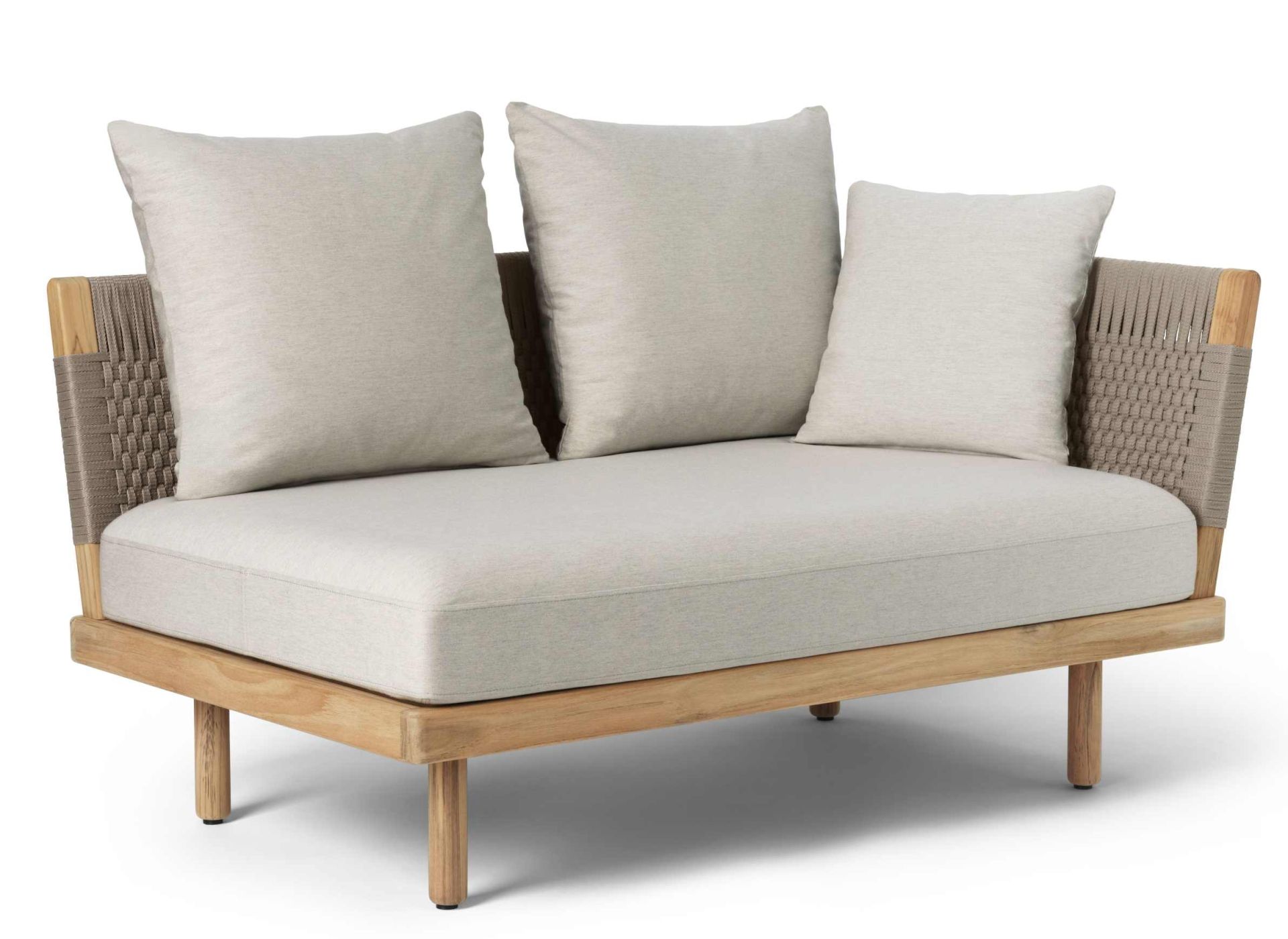 E511 Embrace Sofa Modul mit Rückenlehne und Seitenlehne Outdoor Carl Hansen & Søn