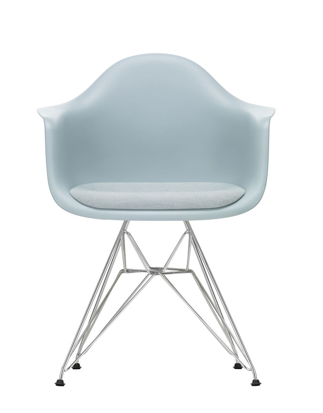 Eames Plastic Arm Chair DAR Stuhl mit Sitzpolster Vitra